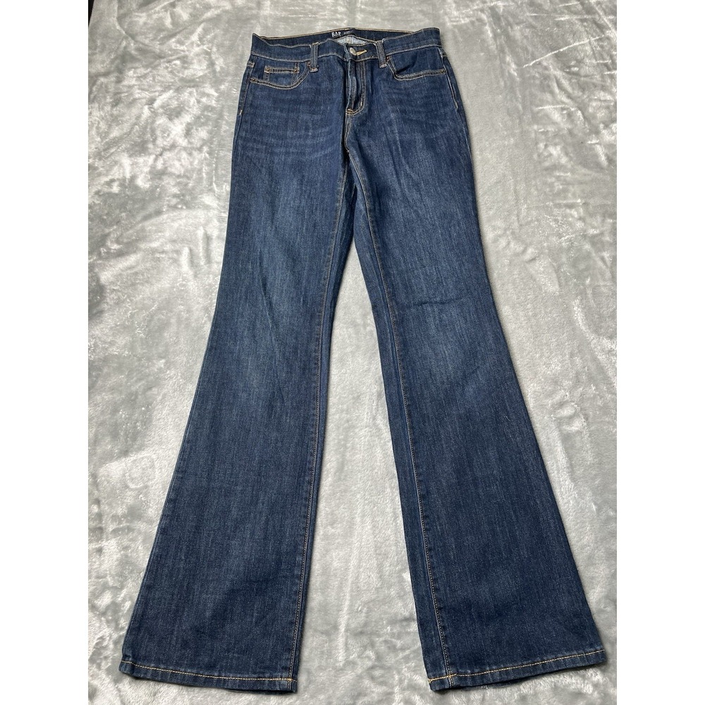 Gap Jeans Women Size 0/25R Jean Medium Wash Modern Fit 1969 The Perfect Boot